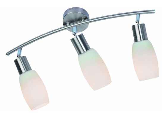 Listwa Namp 3 x E14 40 W nikiel mat