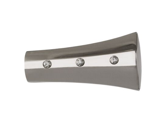 Zakończenie kolor efekt stali nierdzewnej SANTIAGO 19 mm Bojanek