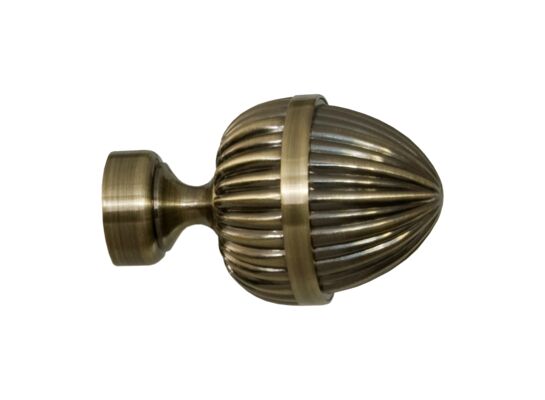 Zakończenie mosiądz antyczny PALAZZO 25 mm Bojanek