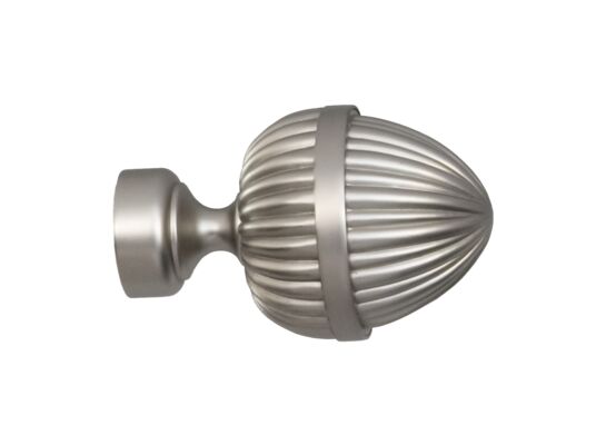 Zakończenie satyna nikiel PALAZZO 25 mm Bojanek