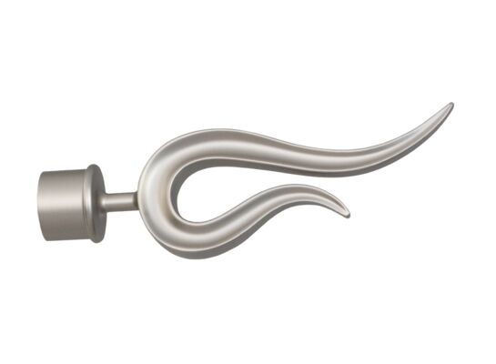 Zakończenie satyna nikiel VIOLO 25 mm Bojanek