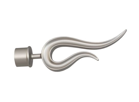 Zakończenie satyna nikiel VIOLO 19 mm Bojanek