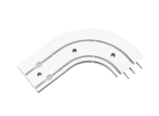 Łuki do szyn sufitowych LM II zakończeniowe białe Bojanek