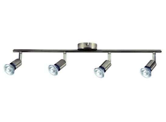 Listwa halogenowa 4 x GU10 50 W patyna