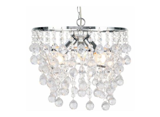 Zwis London 3 x E14 40 W chrom