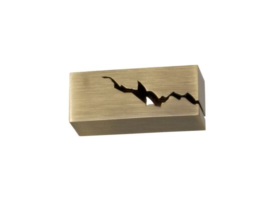 Zakończenie mosiądz antyczny FULMINE 19 mm Bojanek