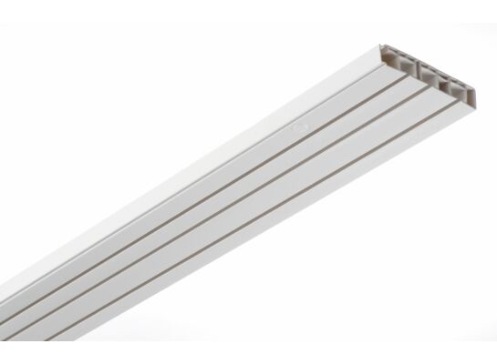 Szyna sufitowa trzytorowa GK 300 cm biała