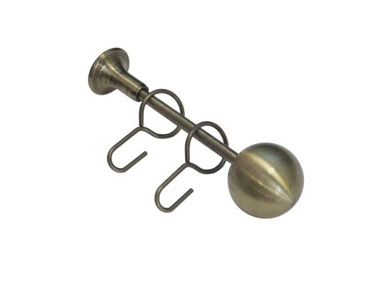 Upinacz ozdobny mosiądz antyczny