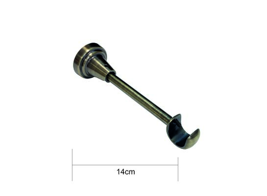 Wspornik pojedynczy 19 mm Renesans mosiądz antyczny