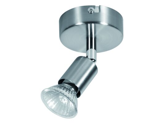 Kinkiet halogenowy Gwinea 1 x GU10 50 W nikiel mat