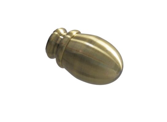 Zakończenie Par 19 mm do karnisza Renesans mosiądz antyczny