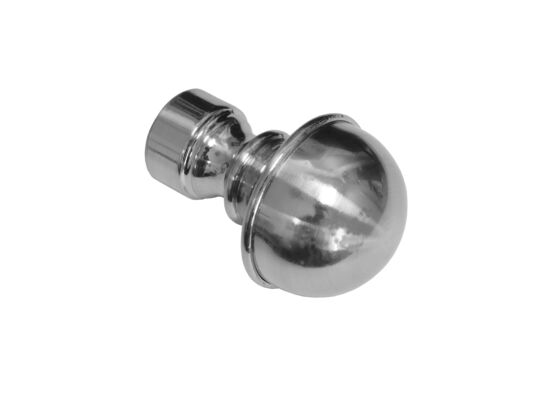 Zakończenie Mars 25 mm do karnisza Barok nikiel