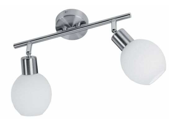 Listwa Cortez 2 x E14 40 W nikiel mat