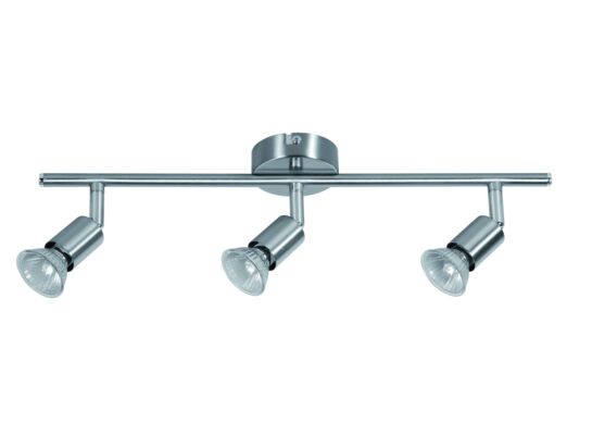 Listwa halogenowa Gwinea 3 x GU10 50 W nikiel mat