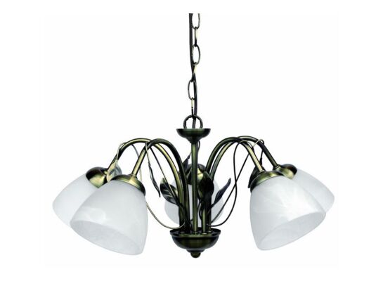 Zwis Zoja 5 x E27 100 W patyna