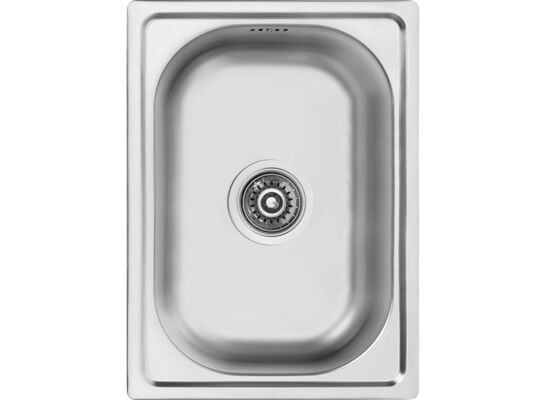 Zlewozmywak  Mini wpuszczany 1-komorowy  35 x 48 cm stalowy Kuchinox