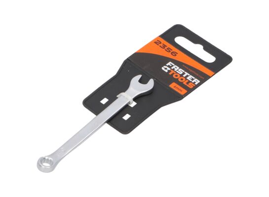 Klucz płasko-oczkowy satyna 6 mm FASTER TOOLS