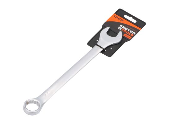 Klucz płasko-oczkowy satyna 22 mm FASTER TOOLS