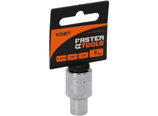 Nasadka sześciokątna 1/2” 9 mm FASTER TOOLS