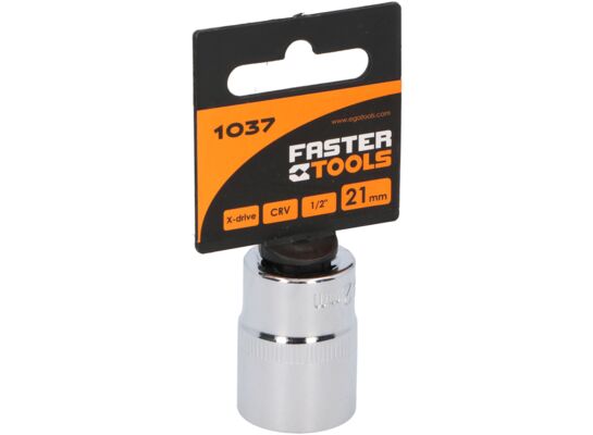 Nasadka sześciokątna 1/2” 21 mm FASTER TOOLS