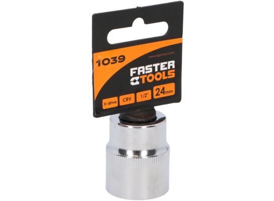 Nasadka sześciokątna 1/2” 24 mm FASTER TOOLS