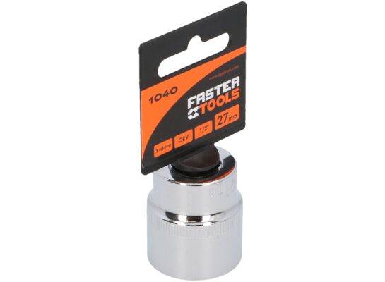 Nasadka sześciokątna 1/2” 27 mm FASTER TOOLS