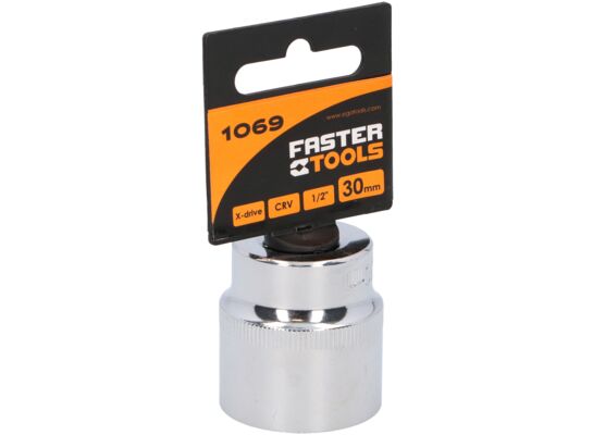 Nasadka sześciokątna 1/2” 30 mm FASTER TOOLS