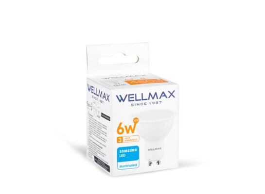 Halogen ledowy Wellmax Samsung GU10 6W barwa ciepła