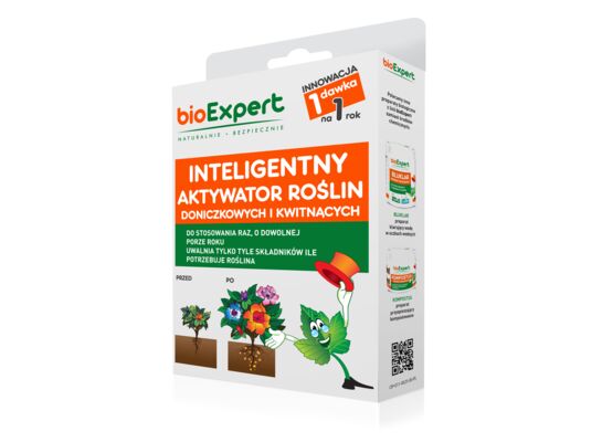 Inteligentny aktywator roślin doniczkowych i kwitnących 25 g bioExpert 