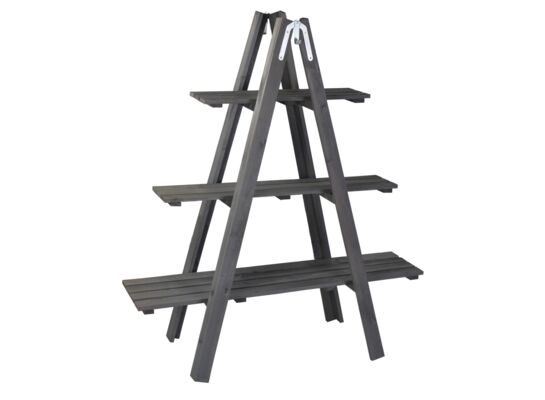 Regał ogrodowy szary 150 x 50,5 x 175 cm