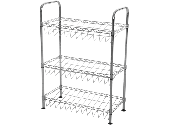 Stojak na obuwie Tola chrom