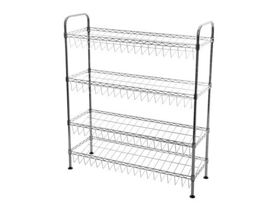 Stojak na obuwie Tola bis chrom