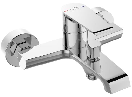 Bateria wannowa ścienna bez zestawu natryskowa LARGO, chrom