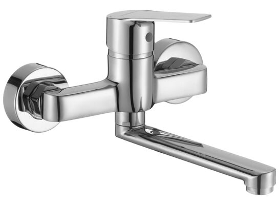 Bateria umywalkowa ścienna BORGO