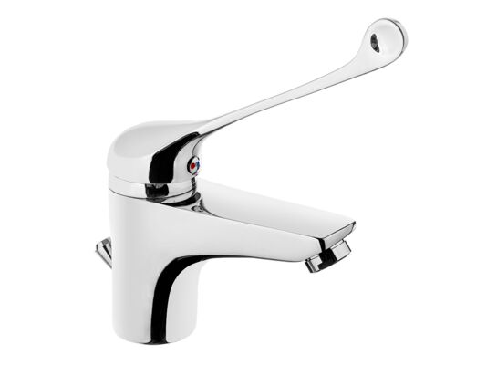 Bateria umywalkowa z korkiem automatycznym medyczna MADERA