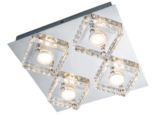 Plafon Coby 4 x 5W chrom LED