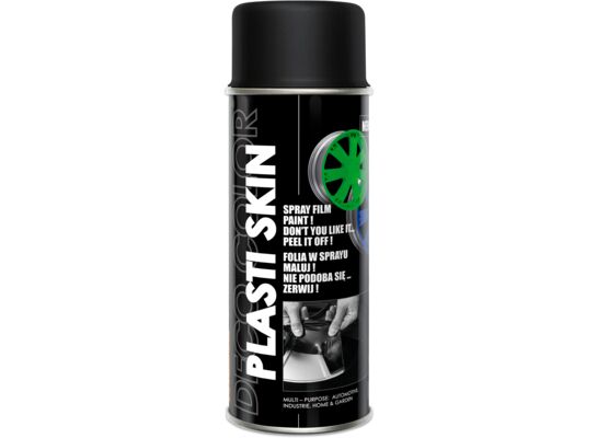 Folia szybkoschnąca  PlastiSkin RAL 9005 czarna 0,4 l DECO COLOR