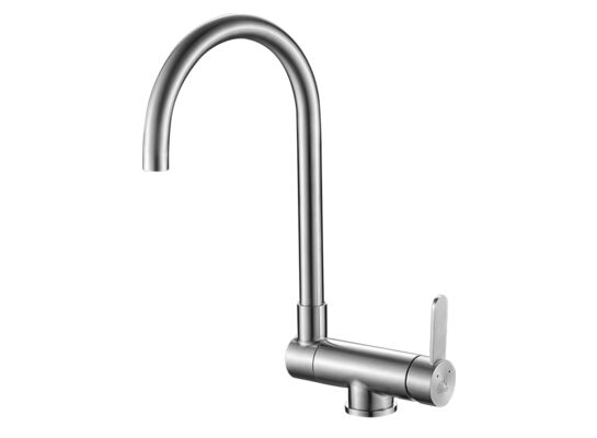 Bateria zlewozmywakowa stojąca z wylewką U, BONA stal