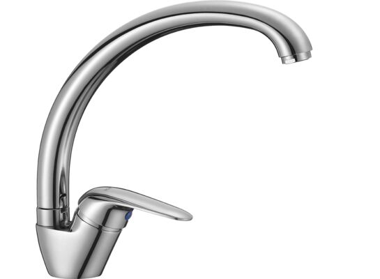 Bateria zlewozmywakowa stojąca z wylewką F, SALTO chrom