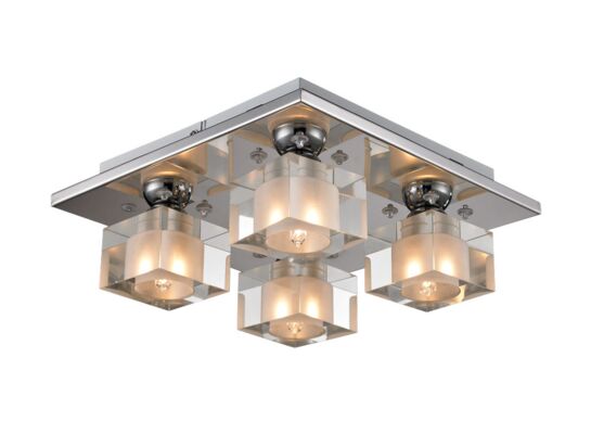 Plafon Achat 4 x G9 42W chrom LED