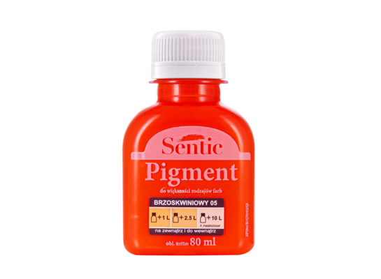 Pigment do farb 80 ml brzoskwiniowy D05 Sentic