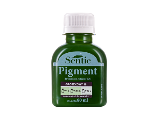 Pigment do farb 80 ml groszkowy D18 Sentic
