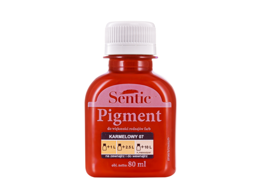 Pigment do farb 80 ml karmelowy D07 Sentic