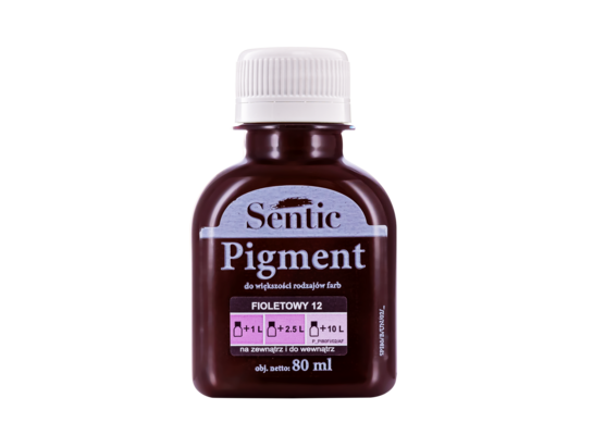 Pigment do farb 80 ml fioletowy D12 Sentic