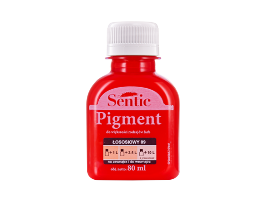 Pigment do farb 80 ml łososiowy D09 Sentic