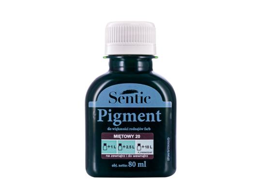 Pigment do farb 80 ml miętowy D20 Sentic