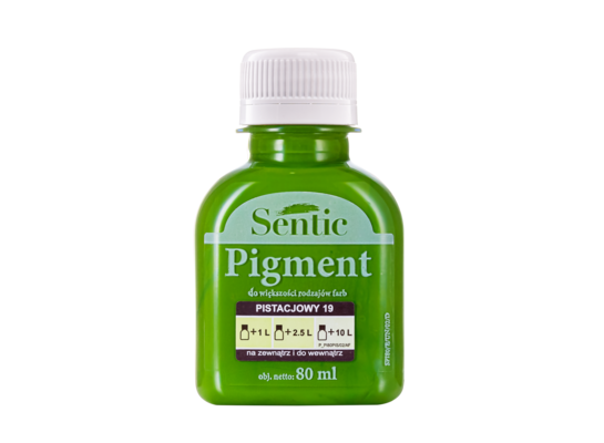 Pigment do farb 80 ml pistacjowy D19 Sentic