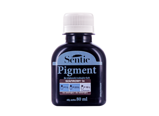 Pigment do farb 80 ml szafirowy D14 Sentic