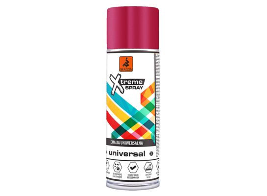 Emalia uniwersalna w aerozolu 400 ml rubinowy RAL 3003 DRAGON