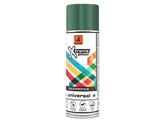 Emalia uniwersalna w aerozolu 400 ml zielony mech RAL 6005 DRAGON
